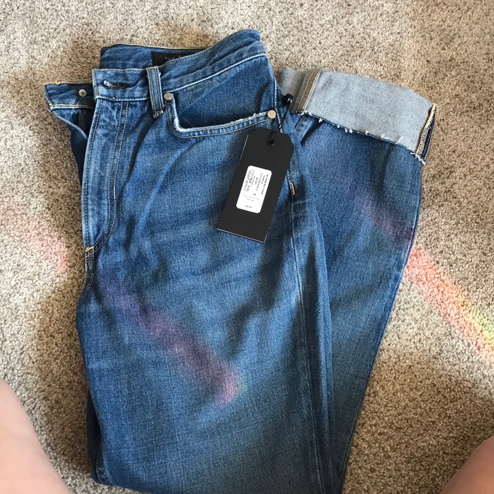 Rag and Bone Pamela High Rose Ankle Skinny Jeans